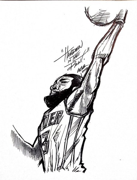 Баскетболист скетч