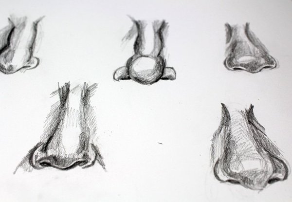 Нарисовать нос