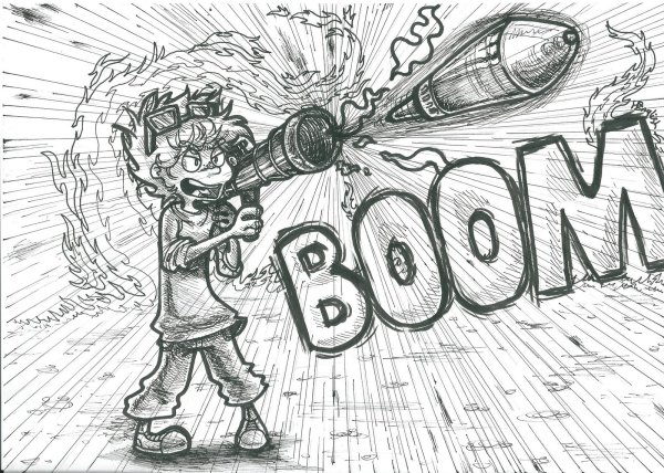 Нарисовать рисунок бум