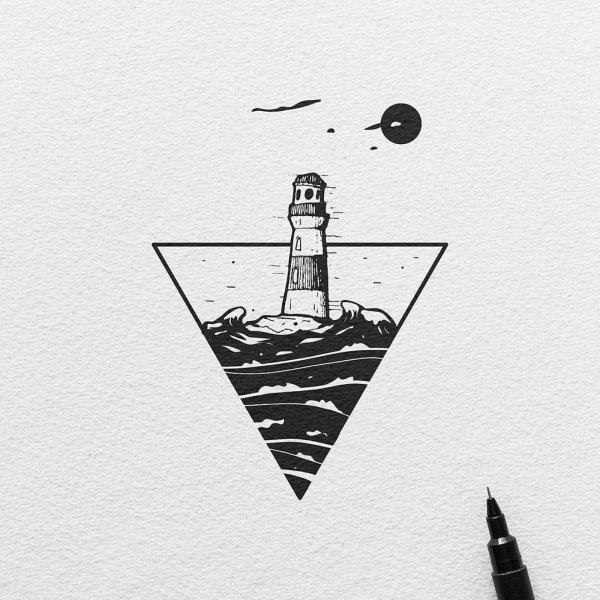 Эскизы Минимализм