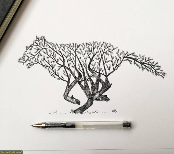 Маленькие рисунки для скетчбука