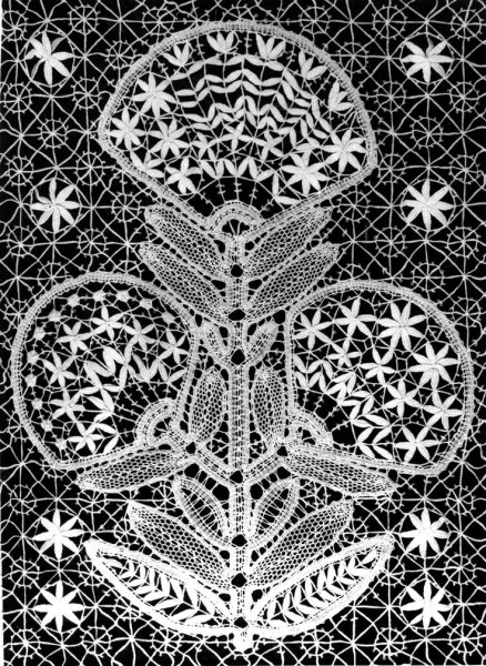 Вологодские кружева рисование