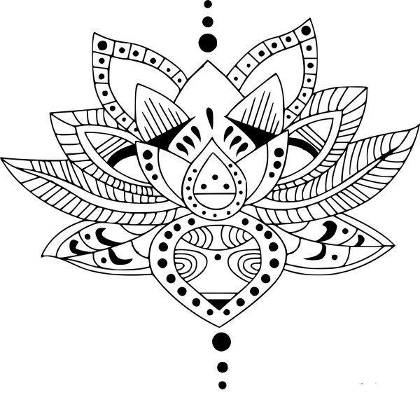 Мандала Лотос
