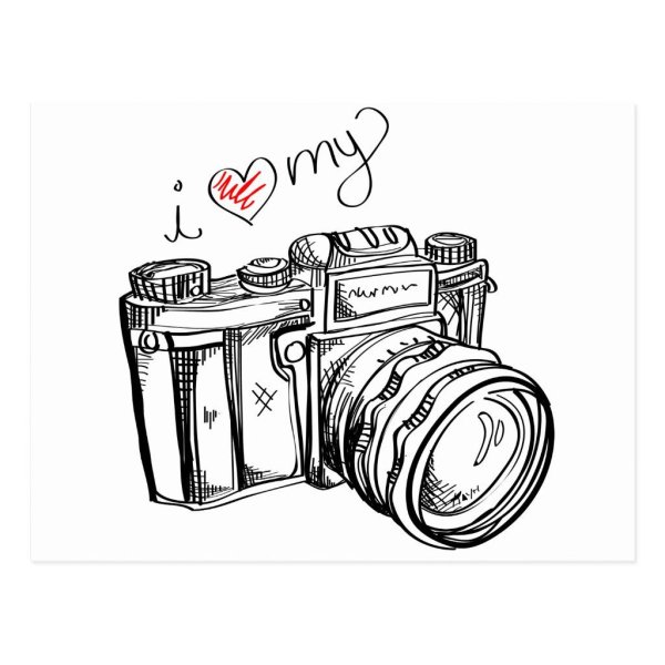 Фотоаппарат эскиз