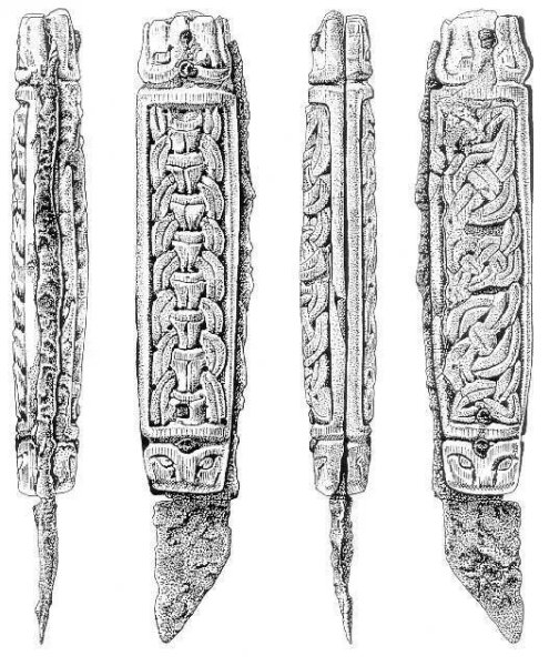 Резная ручка для ножа