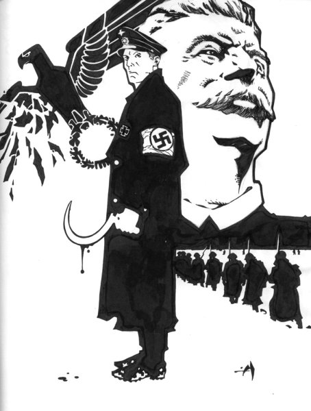 Сталин с трубкой рисунок