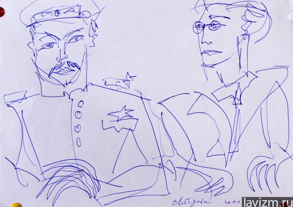 Сталин карандашом для срисовки