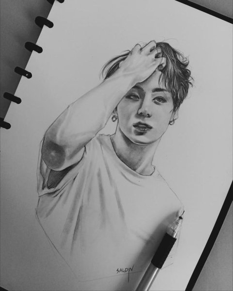 Чон Чонгук скетч