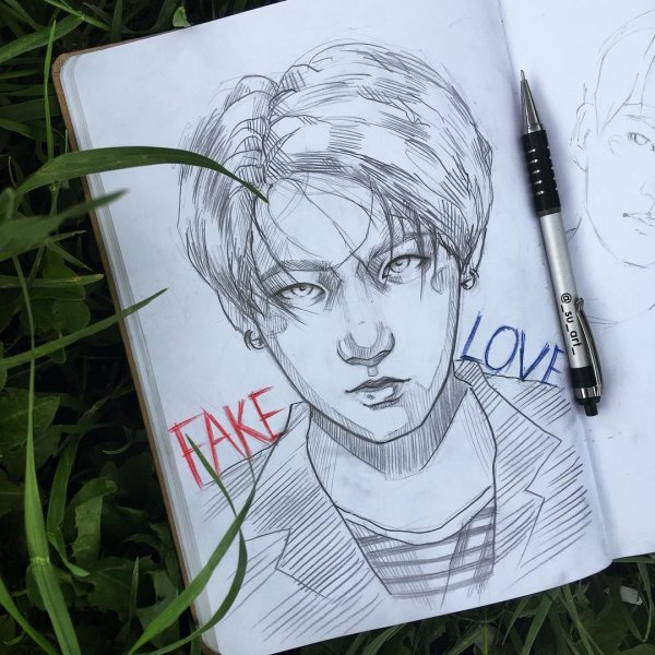 Скетчбук БТС