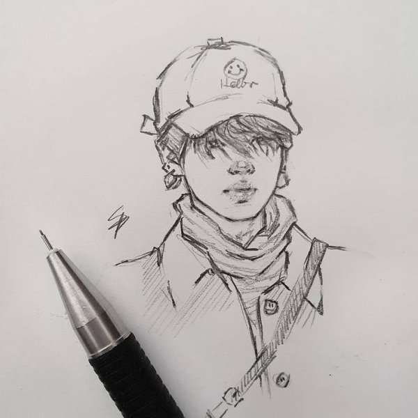 BTS для срисовки