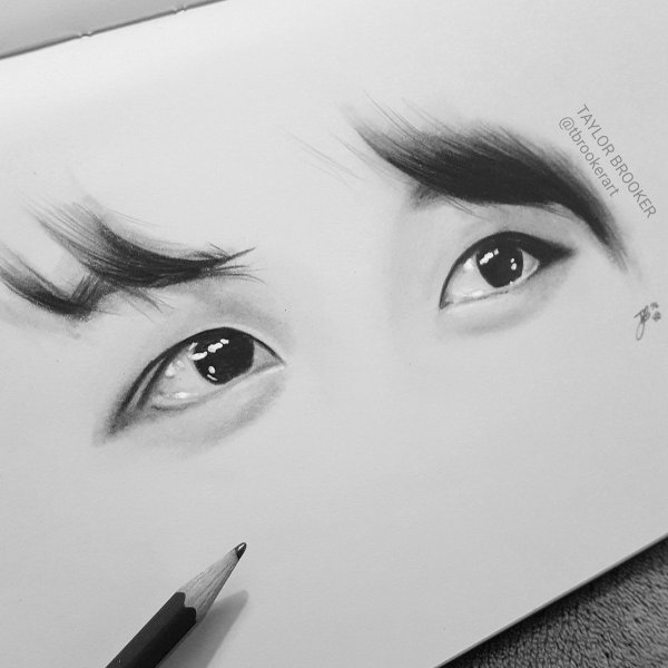 Глаза БТС арт