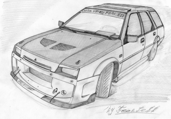 ВАЗ 2109 таз спереди