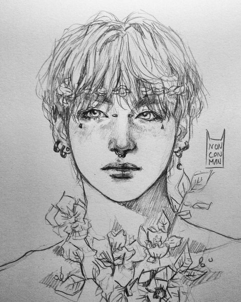 Nonconman скетч БТС