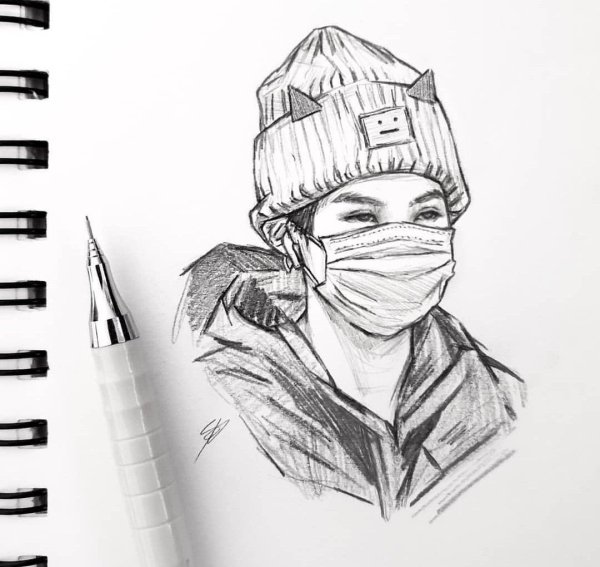 БТС для скетчбука