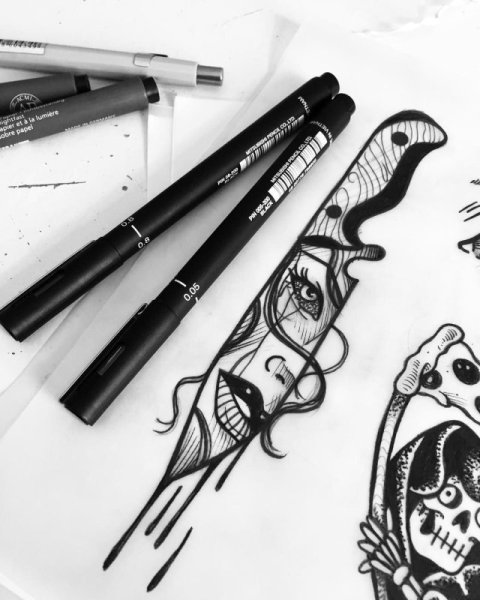 Эскизы тату на кисть