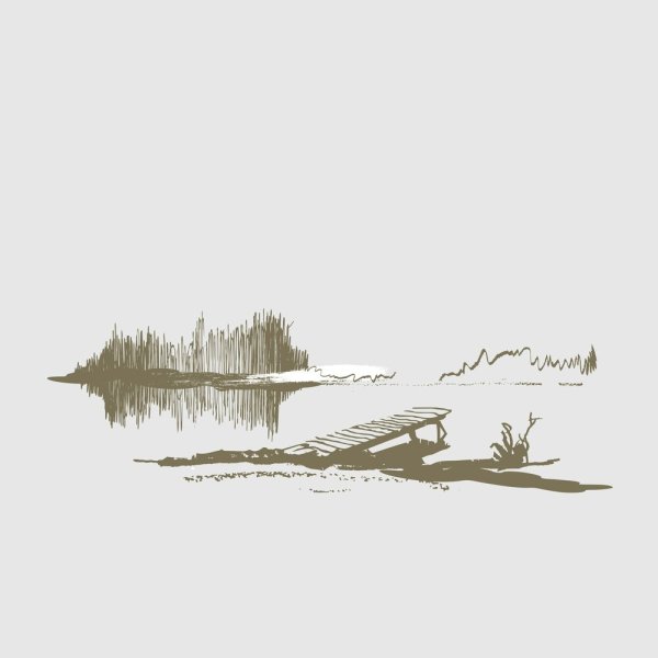 Река силуэт