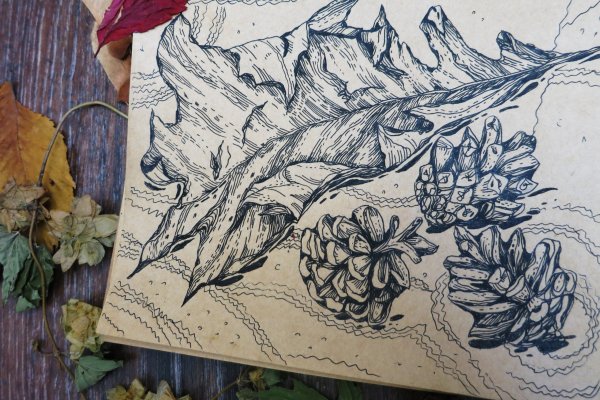 Зарисовки гелевой ручкой