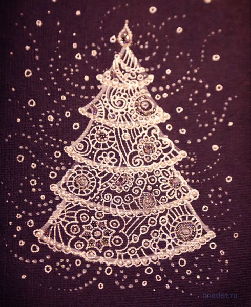 Схематическое изображение елки