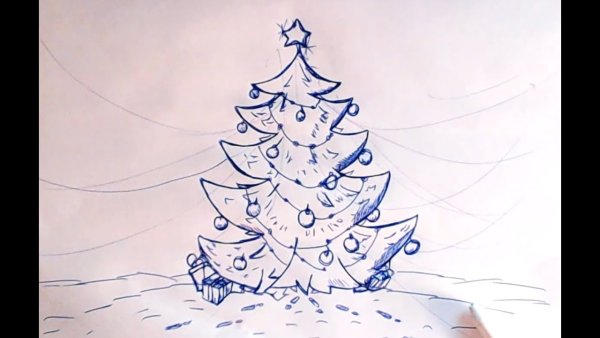 Елка орнамент