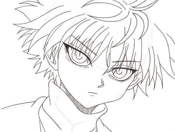 Киллуа для срисовки