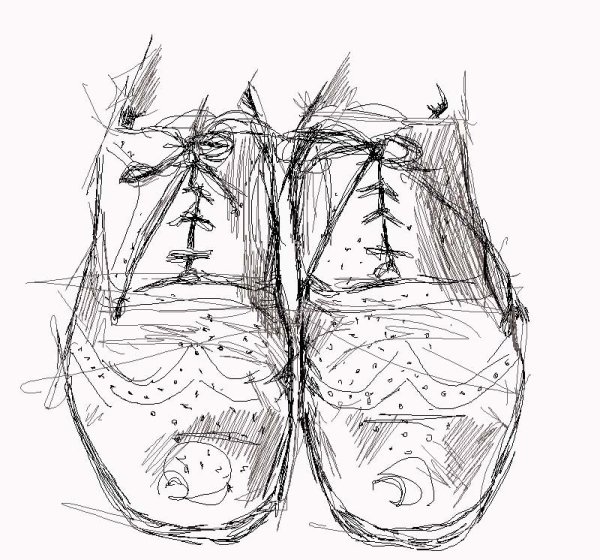 Наброски ботинок