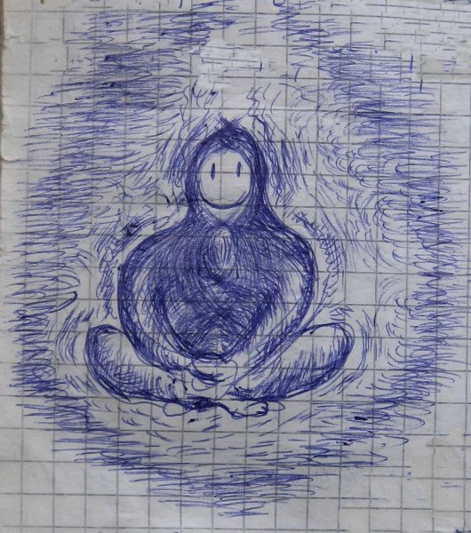 Страшные рисунки ручкой в тетради