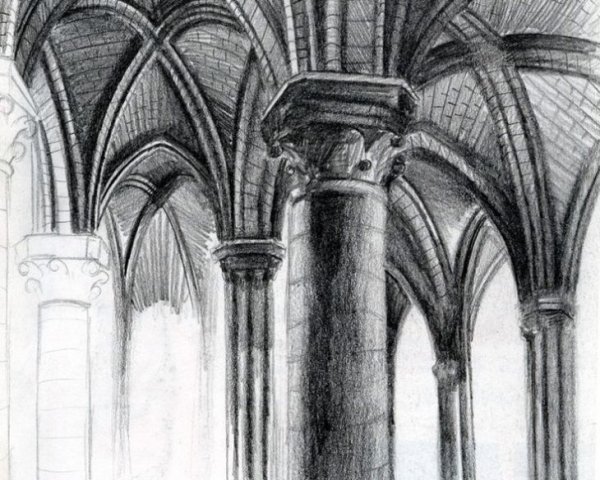 Готические рисунки