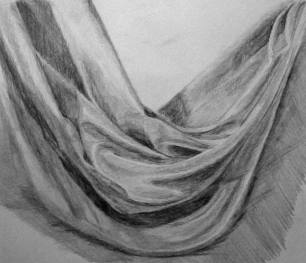 Рисование драпировки