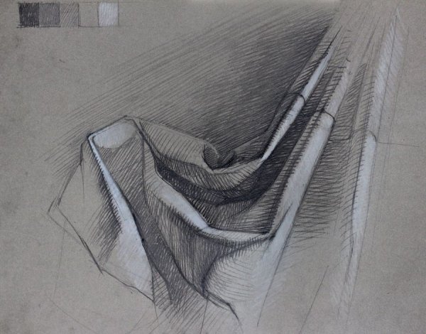 Набросок драпировки