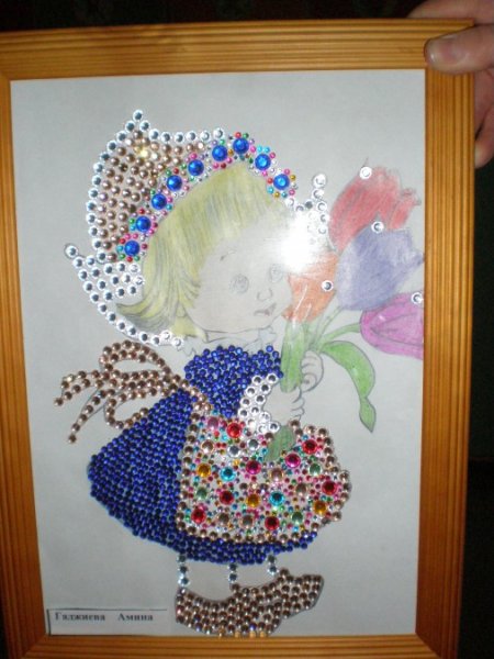 Моя мама самая самая рисунок