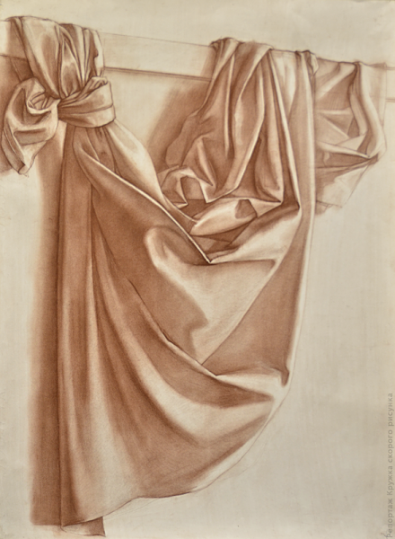 Композиция с драпировкой