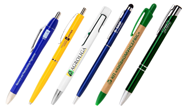 Ручки с логотипом