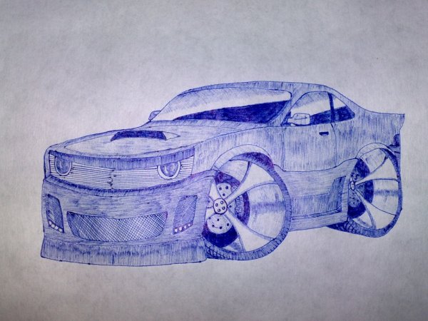 Детские рисунки ручкой