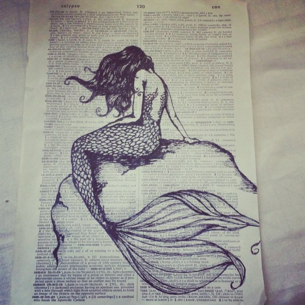 Ручка Русалочка