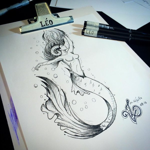 Мифические существа в графике