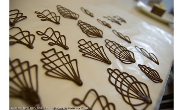 Декор из шоколада для торта