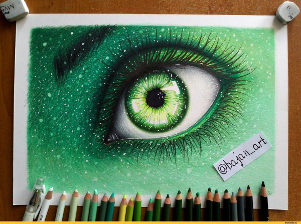 Глаза рисунок