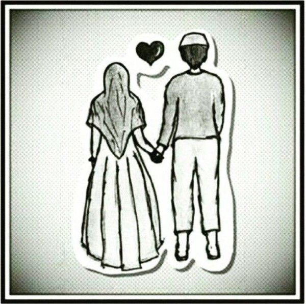 Мусульманин карандашом