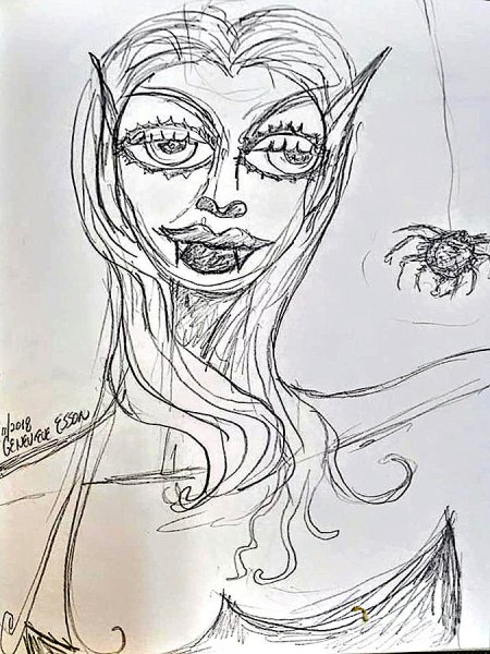 Рисунки в стиле вампиров