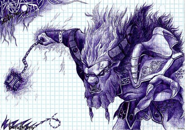 Крутые рисунки ручкой