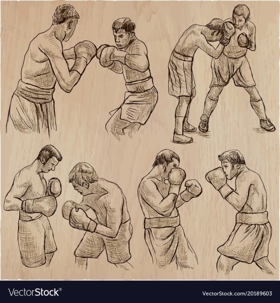 Боксерская перчатка раскраска