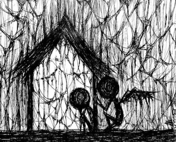 Странные рисунки карандашом