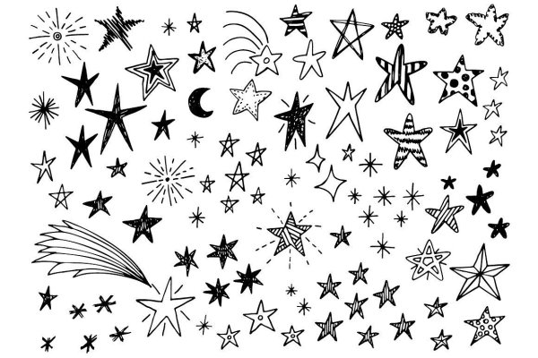 Звездочки от руки