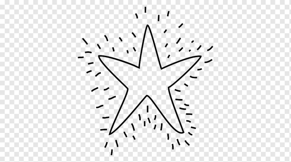 Звезда одной линией