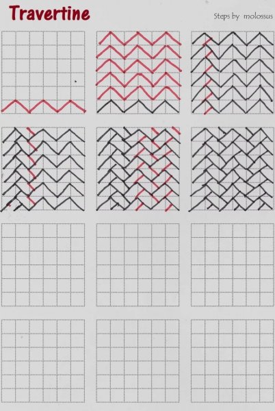 Рисунки по клеточкам косички