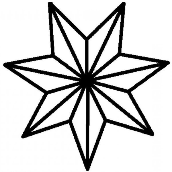 Семиконечная Чигирь-звезда.