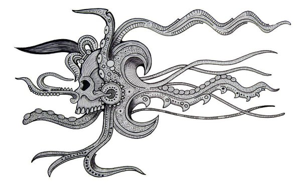 Графический осьминог