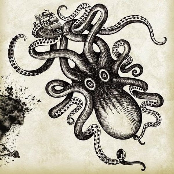 Кракен головоногий