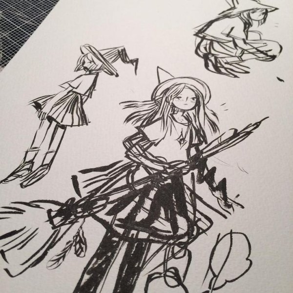 Ведьма оригинальный скетч