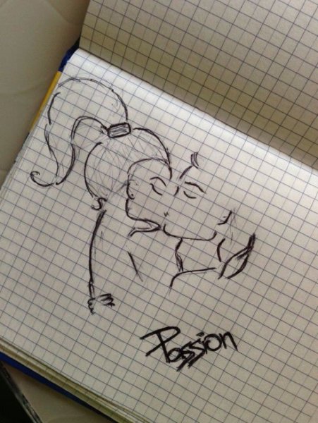 Надпись на ручке